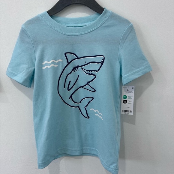 NWT Carter's 2 Piece Shark Outfit Set - Picture 3 of 10